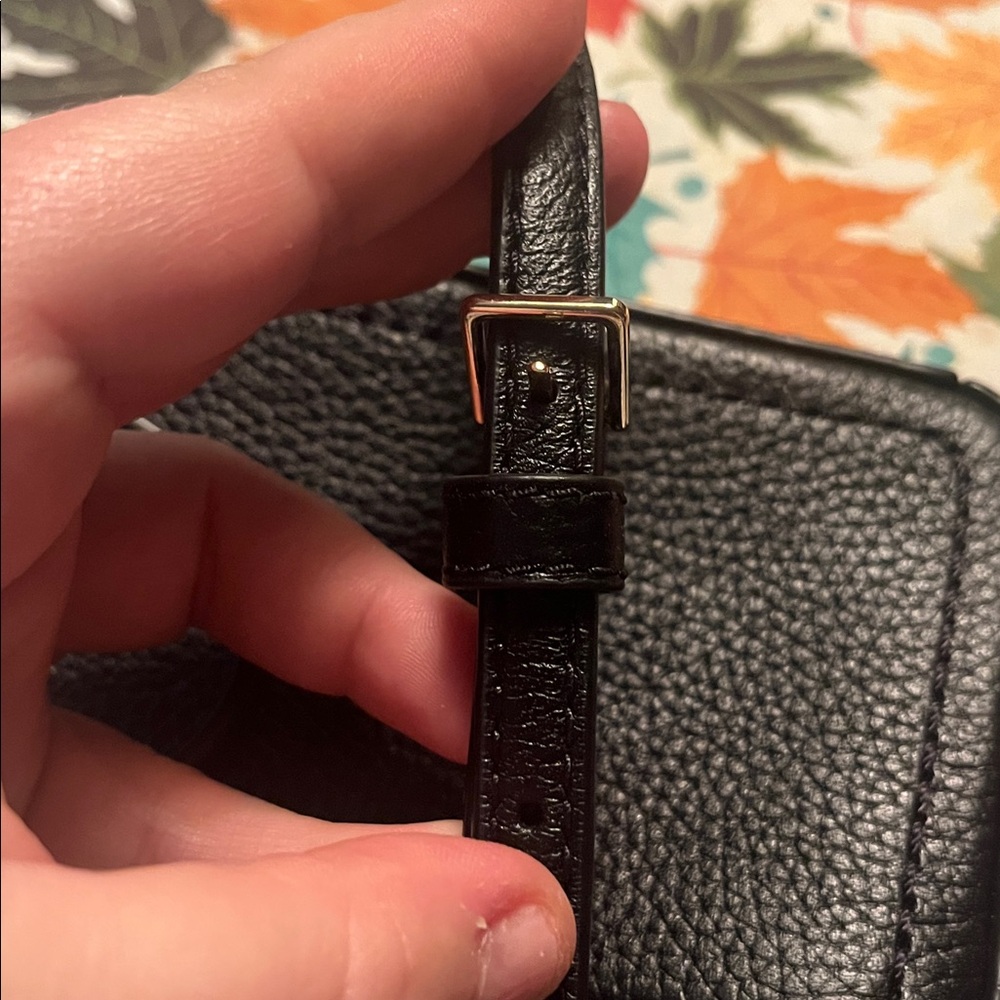 Marc Jacobs Black Pebbled Leather Crossbody, New - Picture 3 of 8